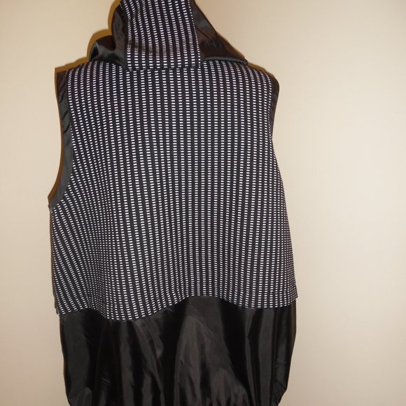 LOT: NWT CHICO'S Casual Textured Jaquard Hoddie Jacket + Knit Hooded Vest XL - Picture 4 of 10